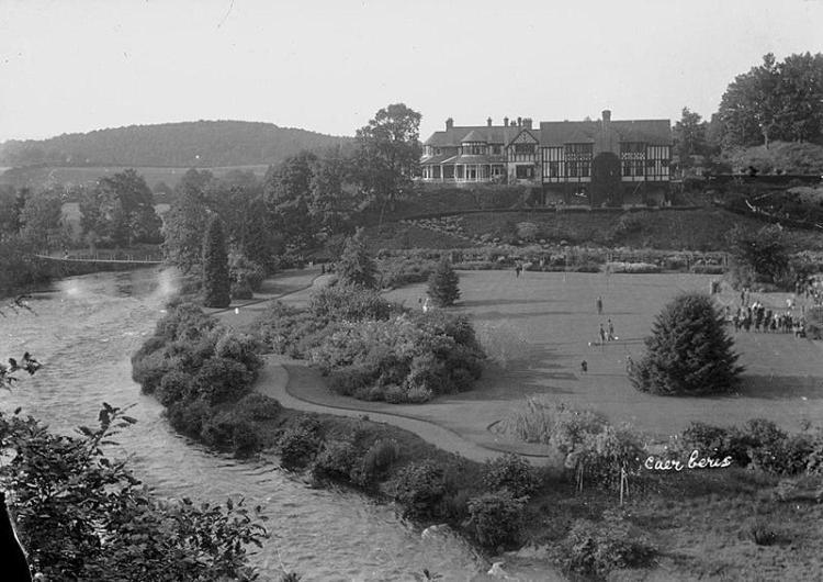 Caer Beris Manor House B&B Builth Wells Bagian luar foto